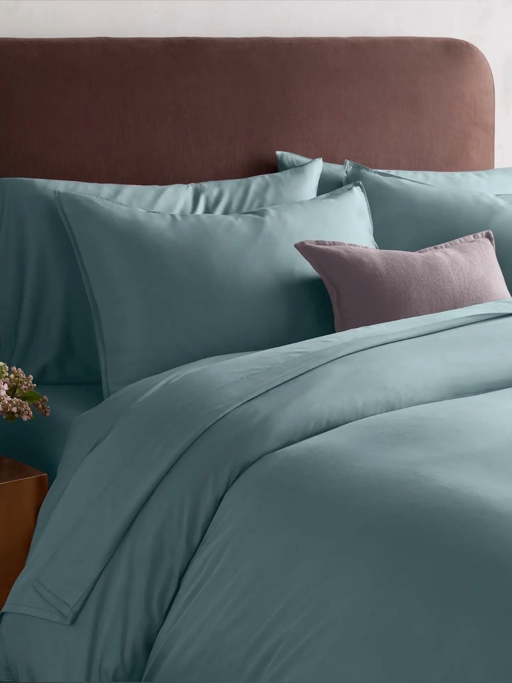 Full/Queen Ocean Bamboo Duvet Cover Only- Retails $104